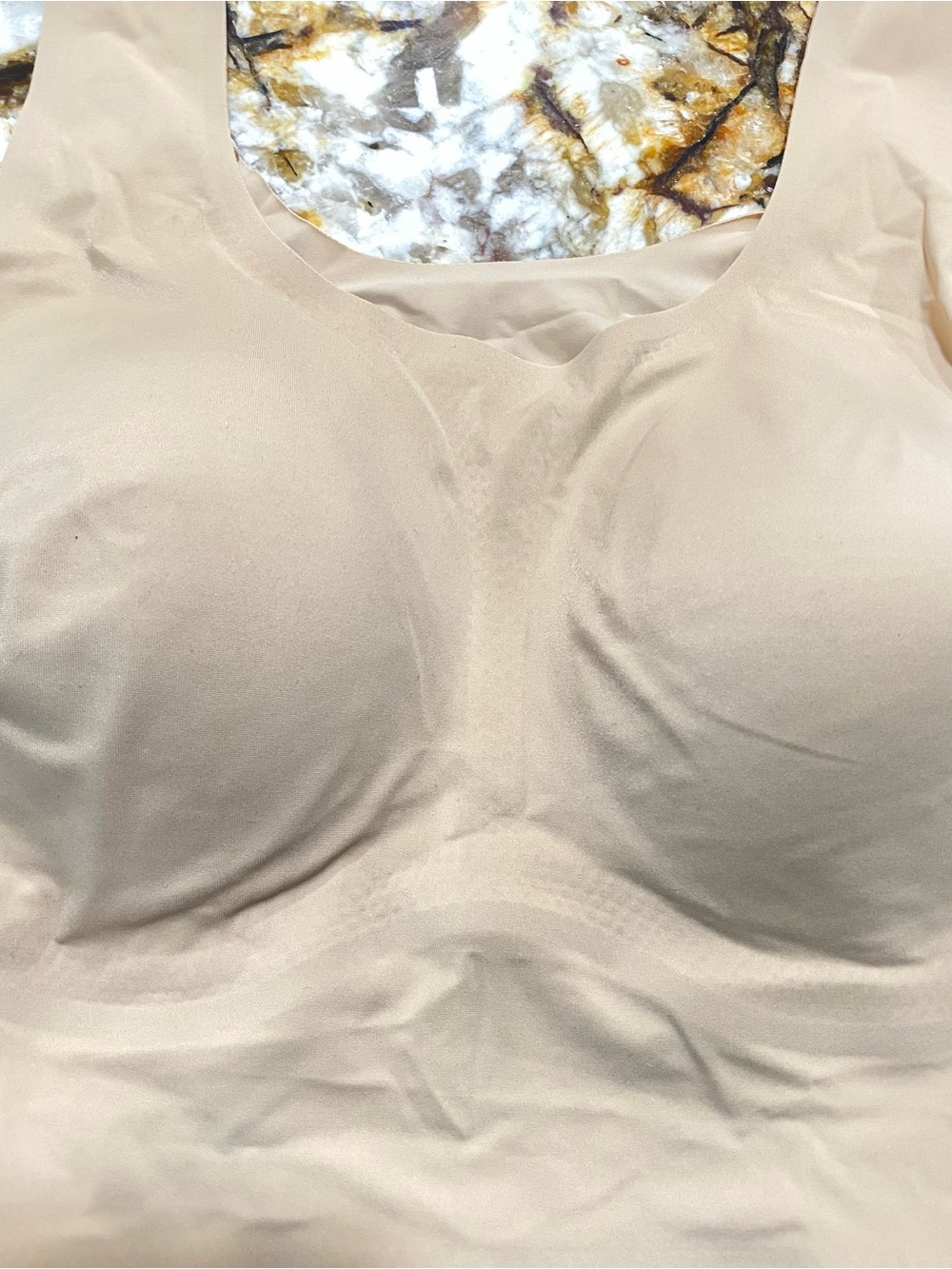 Seamless Nude Shaping Tank Bra - Comfortable Support. Sz M,see sizing on photo